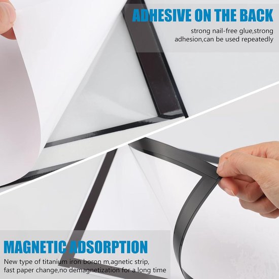 Magnetisch informatie display A4 - Visual Workplace B.V
