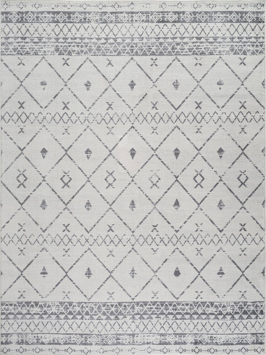 SURYA - MYA Berber Global Wit Tapijt