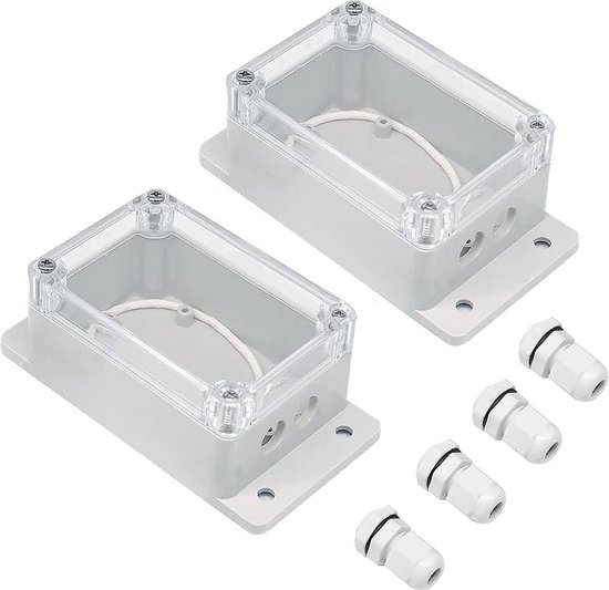 Waterdichte Ip66 Lasdoos | Incl. Wartels | 2-Voudig| Kopen Waterdichte Ip66 Lasdoos | Incl. Wartels | 2-Voudig| Kopen