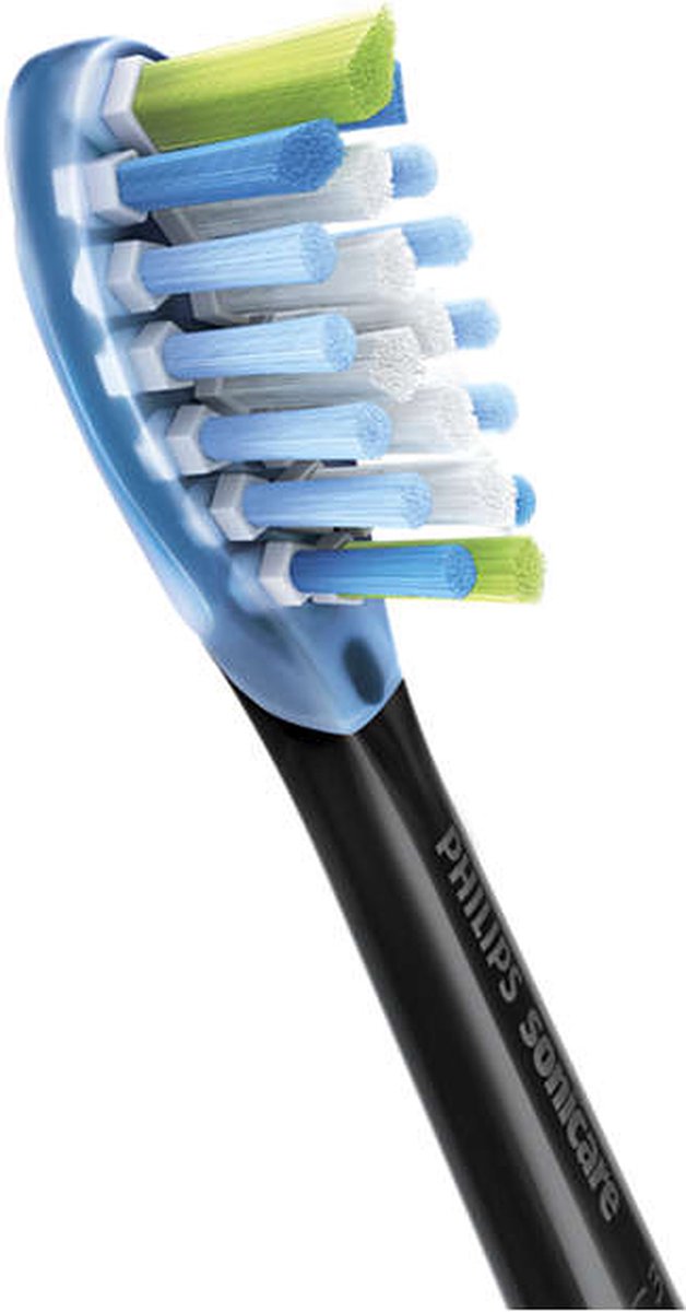 Philips Sonicare Premium Plaque Defence C3 – Opzetborstels voor Elektrische Tandenborstel – Zwart – Verpakking van 5 - Tandplakverwijdering - HX9045/88 thumbnail 6