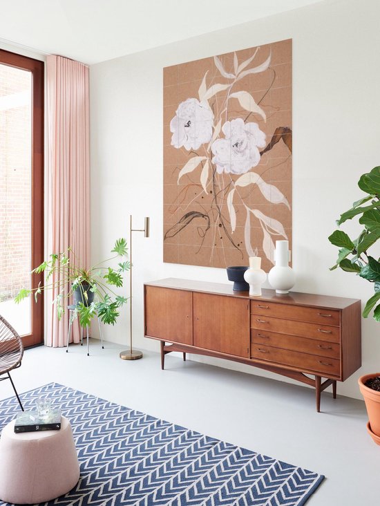 IXXI In the Light - Décoration murale - Fleurs et Plantes - 100 x 140 cm