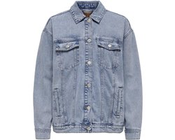 ONLY ONLOCEAN L/S OVERSIZE JKT DNM NOOS Dames Jas - Light Blue Denim