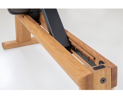 NOHRD WeightBench Halterbank Clubsport, Kunstleer – Verstelbare Fitnessbank van Massief Hout – Luxe Design – Stevig & Duurzaam – Geschikt voor Halteroefeningen