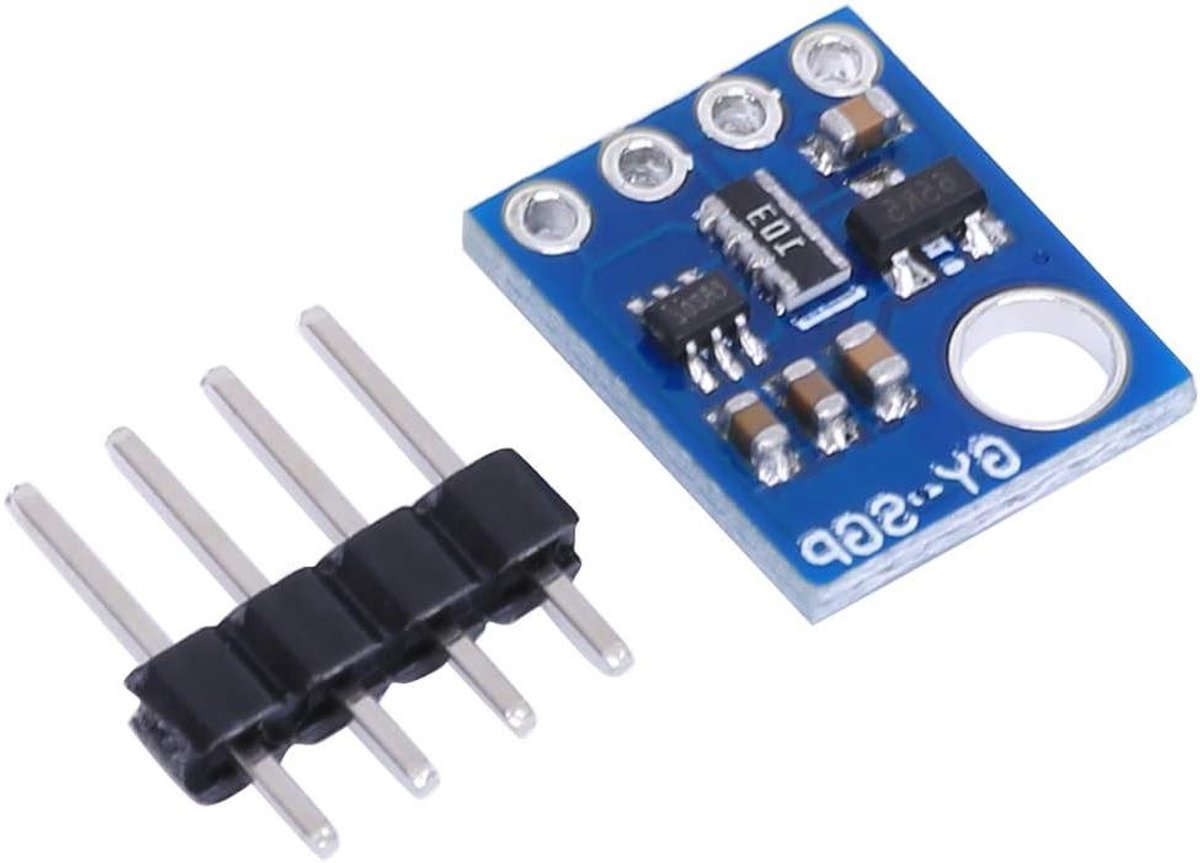 Luchtkwaliteitssensormodule GY-SGP30 ECO2 -detectormodule gascertificeringsmodule (blauw)