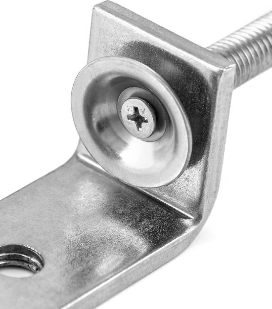 PATIKIL Naadloze metalen O-ringen, 6 stuks 304