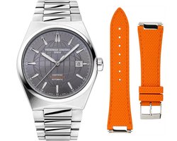 Frédérique Constant Highlife Cosc FC-303GO3NH6B Horloge - Staal - Zilverkleurig - Ø 39 mm