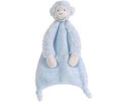 Happy Horse Aap Mickey Knuffeldoekje - Blauw - Baby cadeau