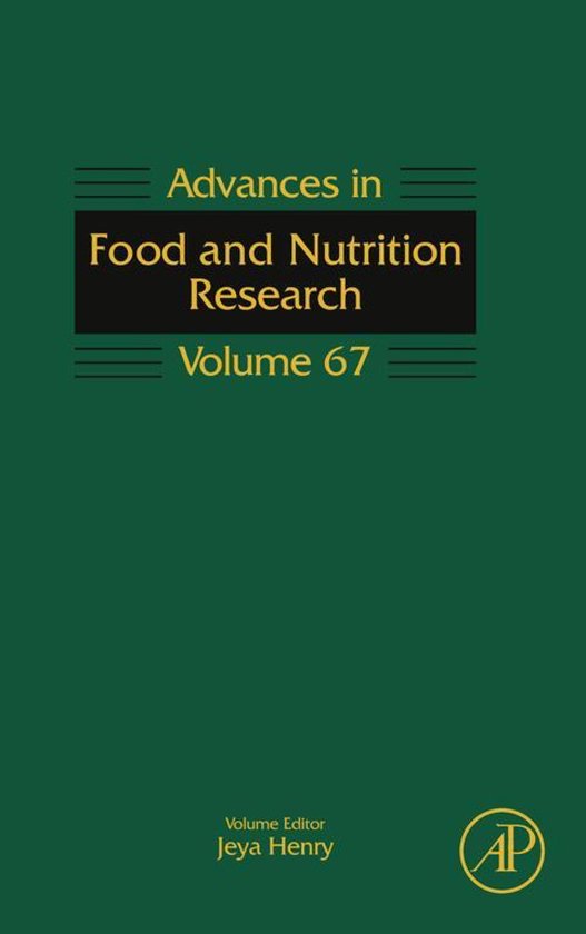 Advances in Food and Nutrition Research - cover