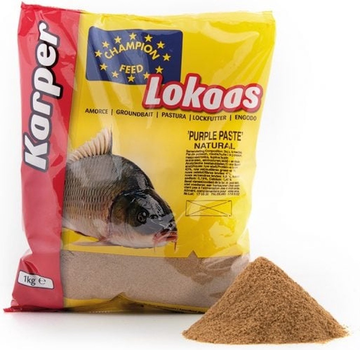 Champion Feed Purple Paste 1 Kilo - Smaak : Natuur