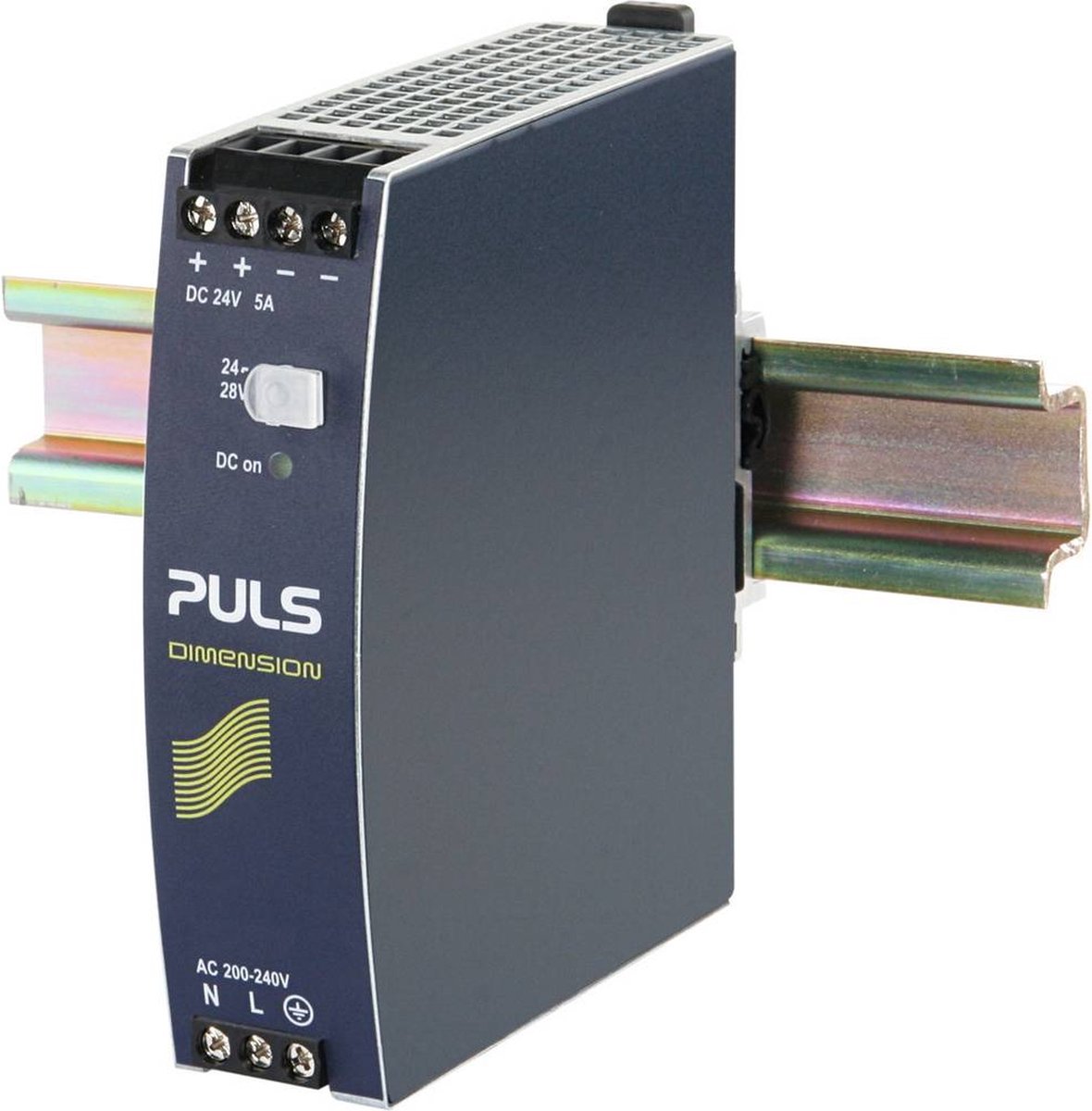 PULS CS5.244 DIN-rail netvoeding 24 V/DC 5 A 120 W Aantal uitgangen:1 x Inhoud 1 stuk(s)