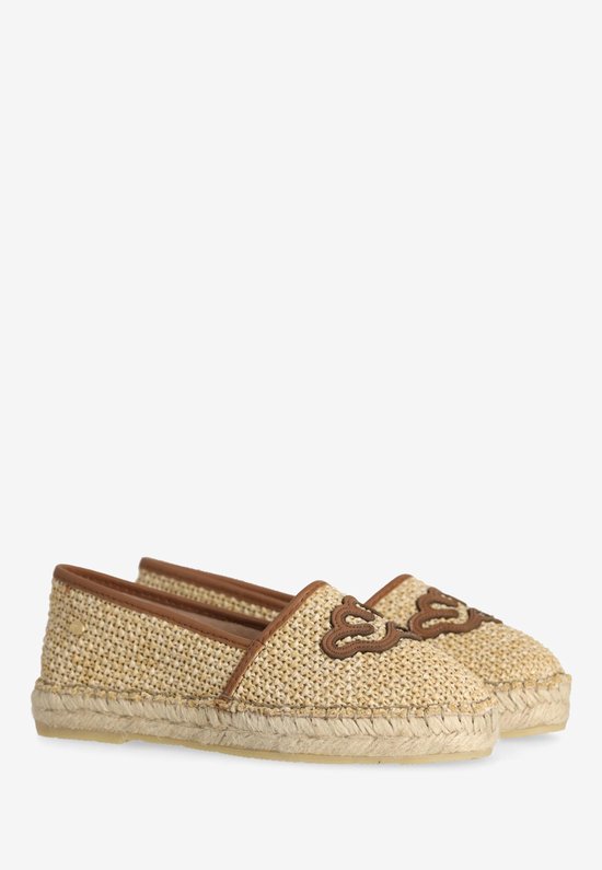 Espadrille Fred De La Bretoniere Mili Lily Y Marron - Taille 43