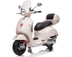 Vespa GT - Elektrische Scooter 6V - voor Kinderen - 3 tot 6 jaar - Wit