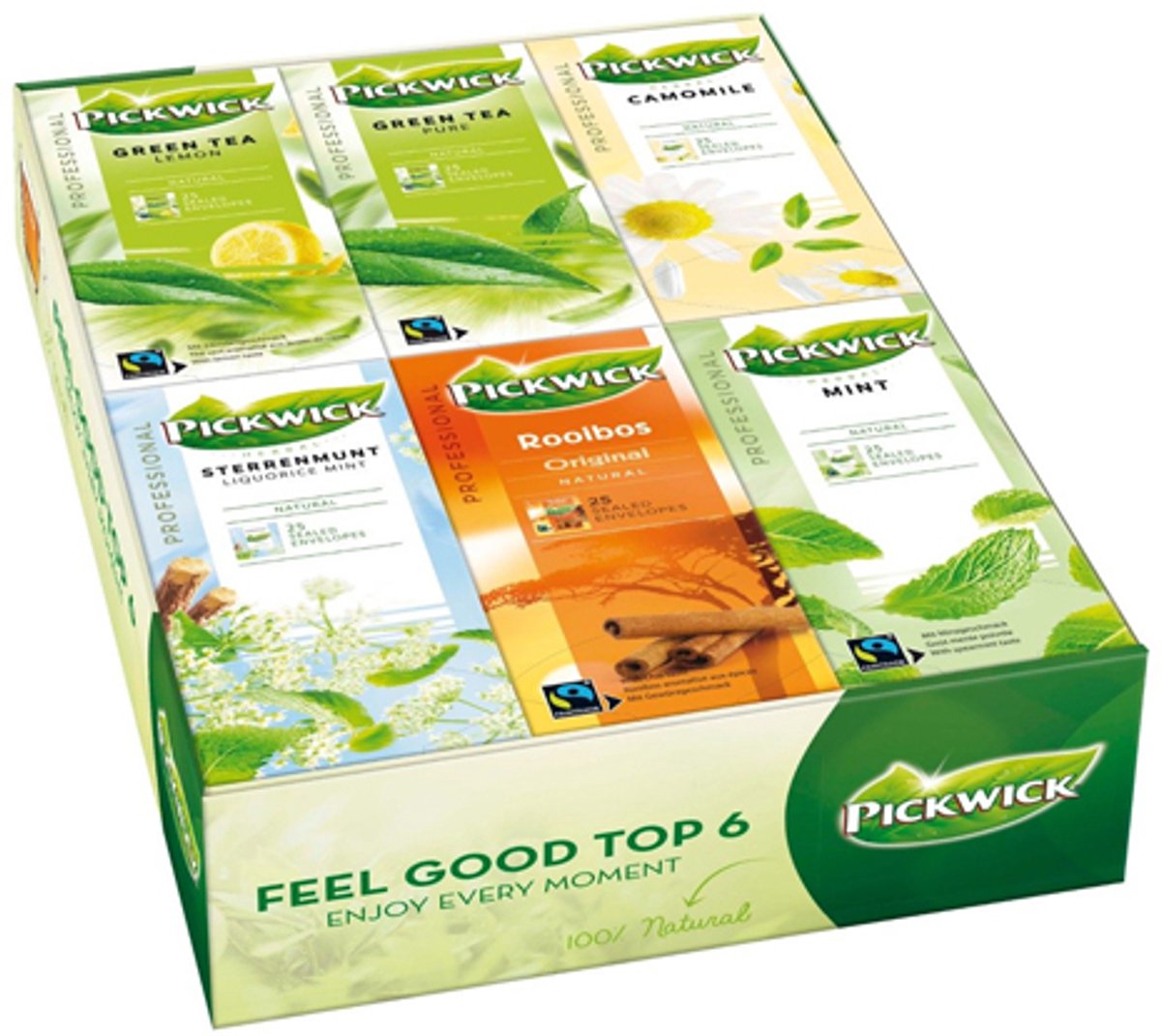 Pickwick - Professional Feel Good Top 6 - 6x 25 zakjes