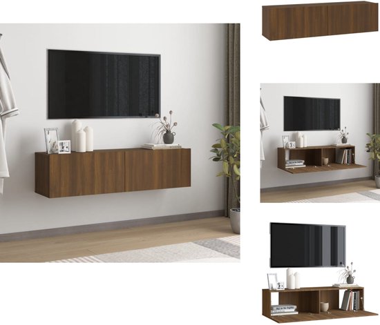 vidaXL TV-kast Hoogglans Wit 150 x 31 x 47 cm Bewerkt hout - Kasten | Televisiemeubels vidaXL TV-kast Hoogglans Wit 150 x 31 x 47 cm Bewerkt hout - Kasten | Televisiemeubels