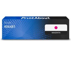 PrintAbout - Alternatief voor de Ricoh 406481 / magenta