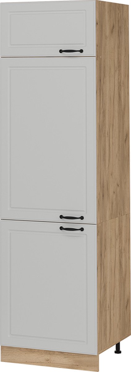 Vicco R-Line Koelkast ombouwkast – 60 cm Wit Landhuis