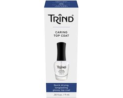 Trind Verzorgende Toplaag – Langhoudende en Snel Drogende Beschermlaag met Extreme Glans – 9 ml