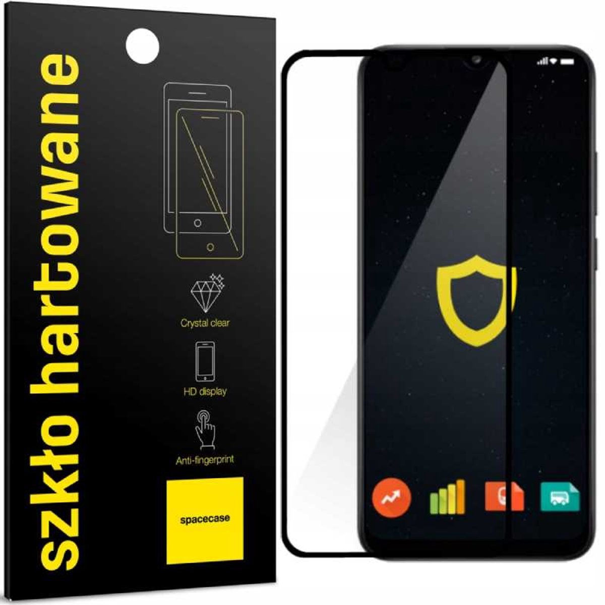 Spacecase 5D Gehard Glas Voor Samsung Galaxy A33 5G Beschermingsfolie
