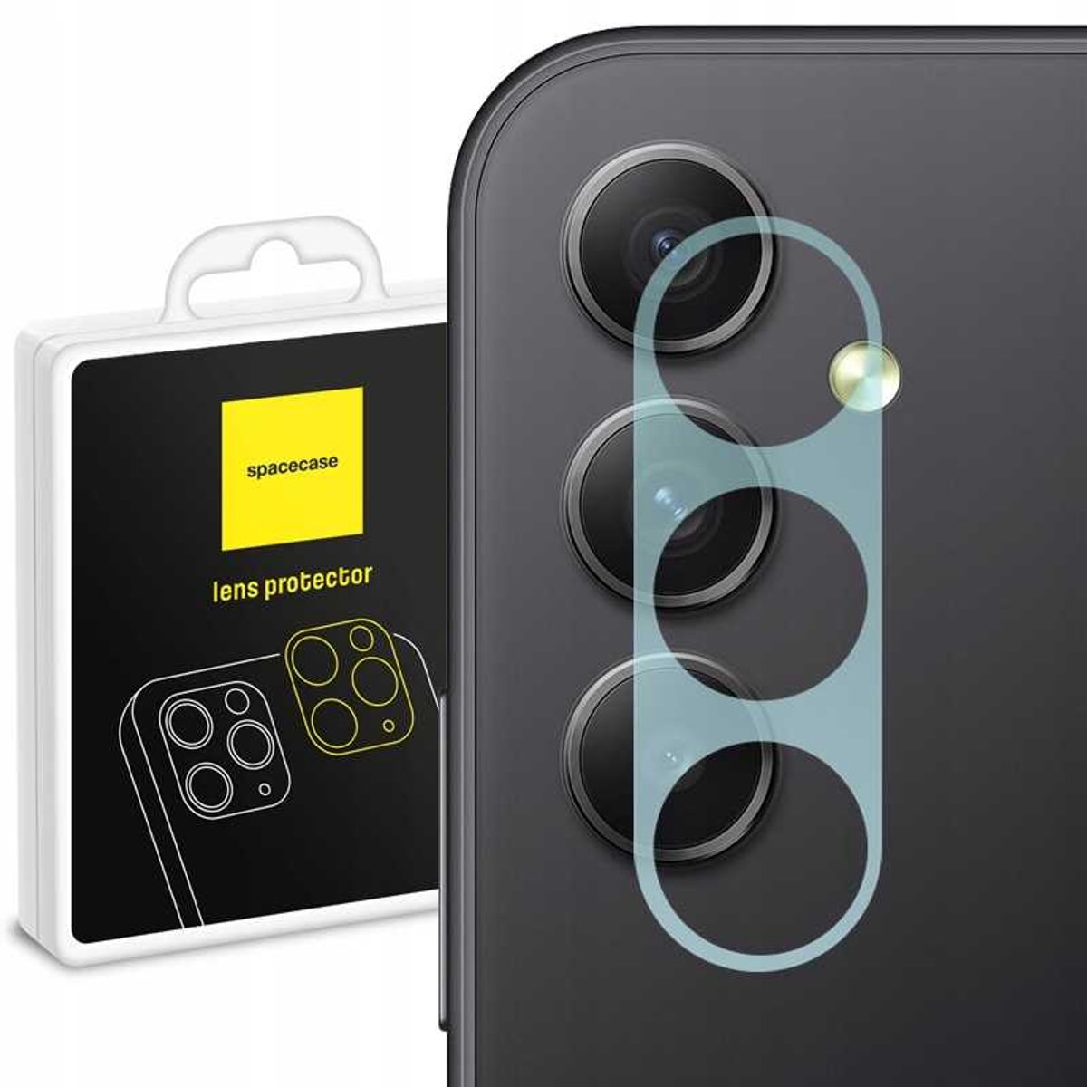 Spacecase Gehard Glas Voor Samsung Galaxy A24 4G Camerasafe