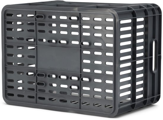 Urban Proof Click Fietskrat 30 Liter Gerecycled Kunststof Ash Grey van Urban Proof — afbeelding 2