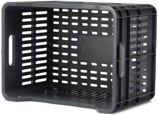 Urban Proof Click Fietskrat 30 Liter Gerecycled Kunststof Ash Grey van Urban Proof — afbeelding 3
