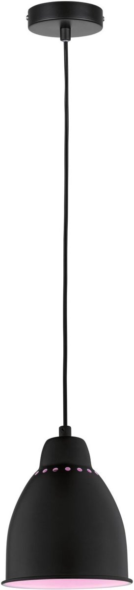 Neordic Hanglamp Hilla E27 max. 40W Zwart dimbaar Metaal