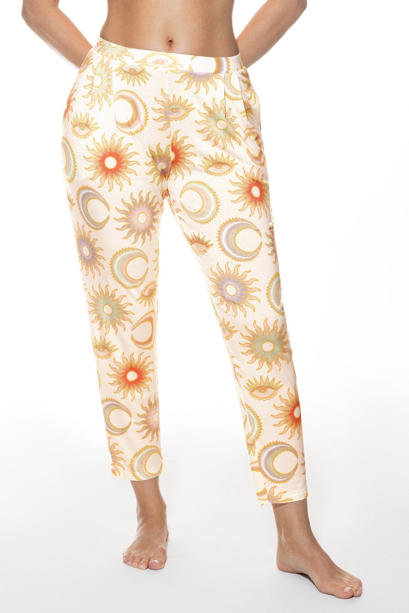 Mey Female - Broek op enkelhoogte Serie Secret Eye Champagne