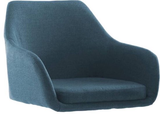 Realspace Operator Stoel Zitting Liv Stof Blauw