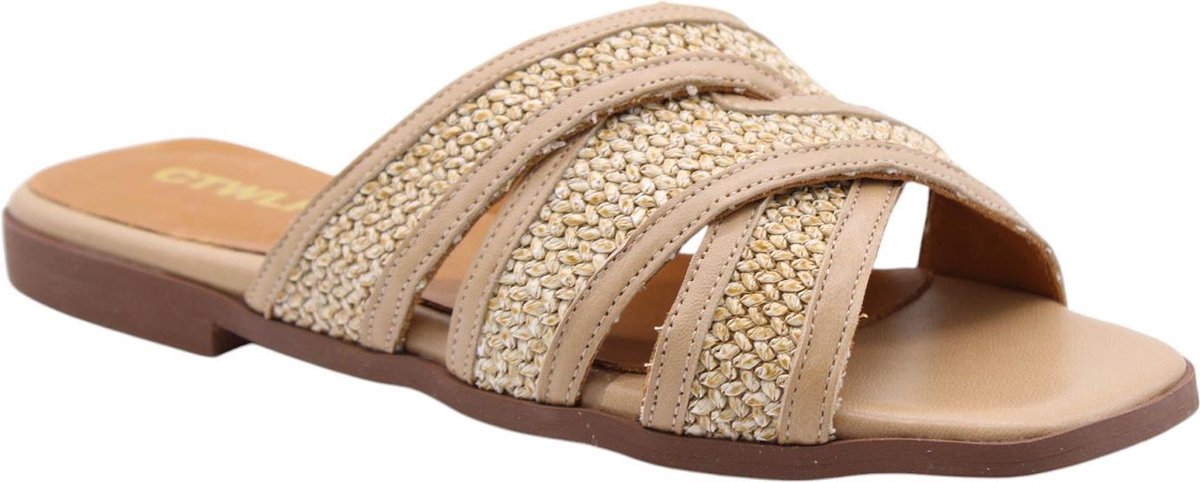 Ctwlk - Schoenen - Beige - Vrouwen - Maat 39 -