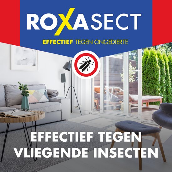 Roxasect Spray tegen Vliegende Insecten - Insectenspray - Ongediertebestrijding - Vliegenspray - 400ml