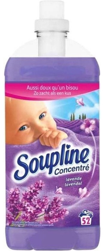 Adoucissant Soupline - Lavande - 52wasb/1, 3L