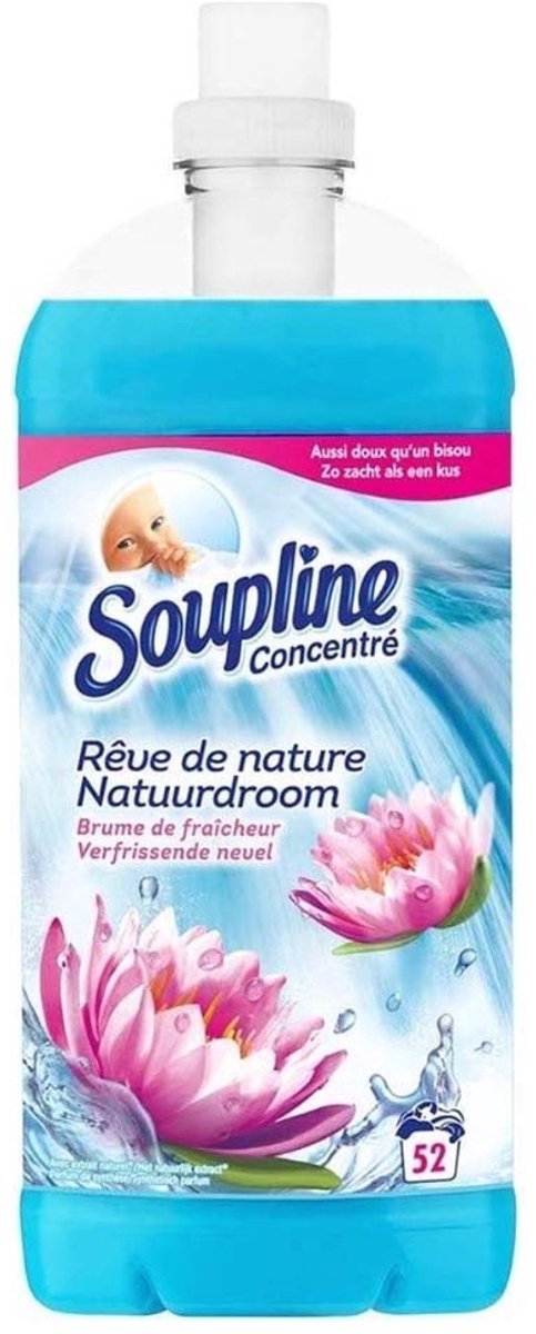 Goedkoopste Soupline - Wasverzachter - Nevel van Frisheid - 52 Wasbeurten - 1.2L