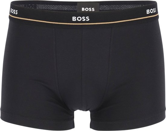 BOSS boxershorts Power 3-pack rood/zwart