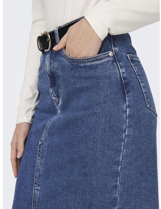 ONLY - ONLSIRI FRONT SLIT SKIRT DNM GUA NOOS - Dames - Rokken