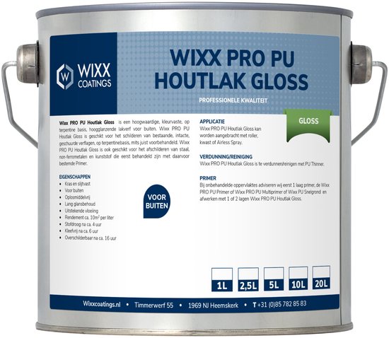 Wixx Aqua Metaallak Roestwerend