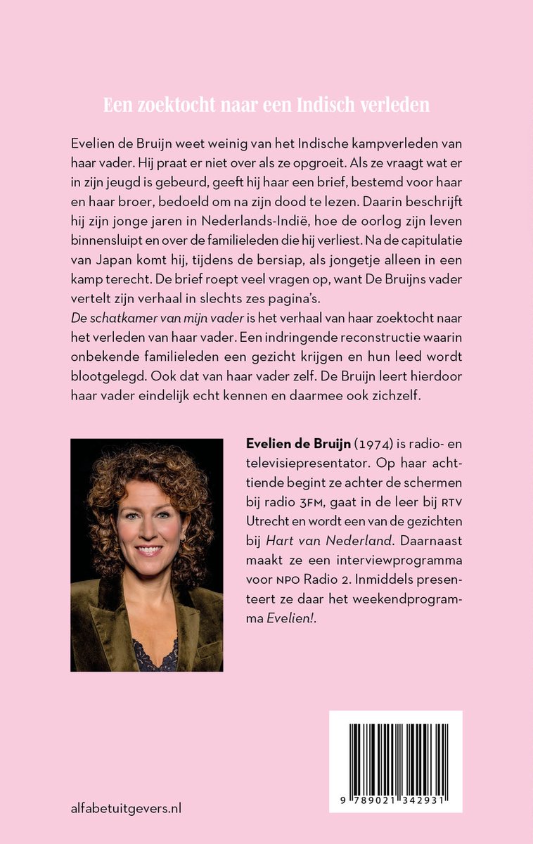 De schatkamer van mijn vader - back cover