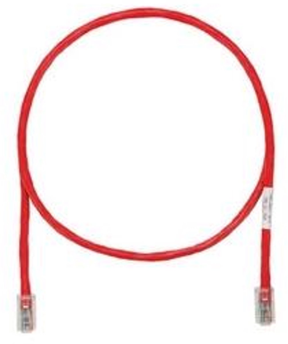 Panduit Cat6A F/UTP RJ45 netwerkkabel Rood 3 m F/UTP (FTP)