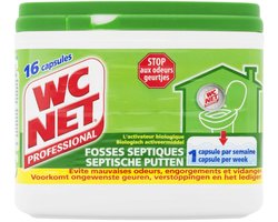 WC NET Professional Activator septische putten - 16 capsules