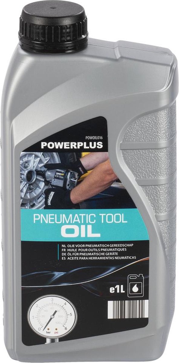 Powerplus POWOIL016 Pneumatische olie - 1 liter olie voor pneumatische machines van Merkloos	 — afbeelding 4