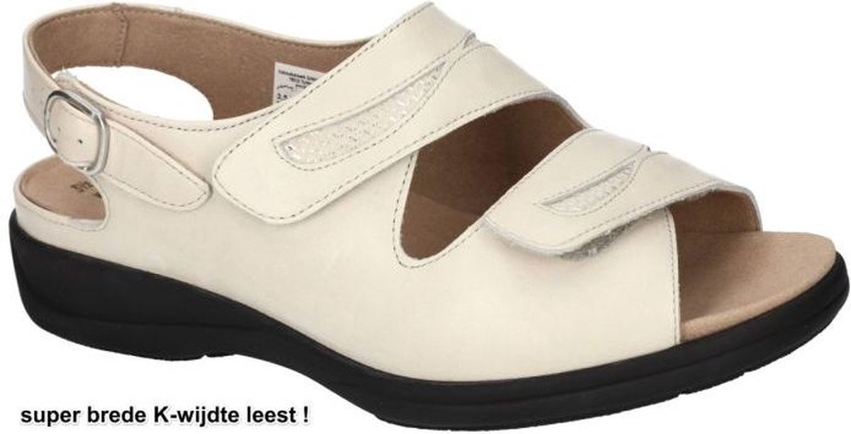 Solidus -Dames - crÈme - sandalen - maat 41.5