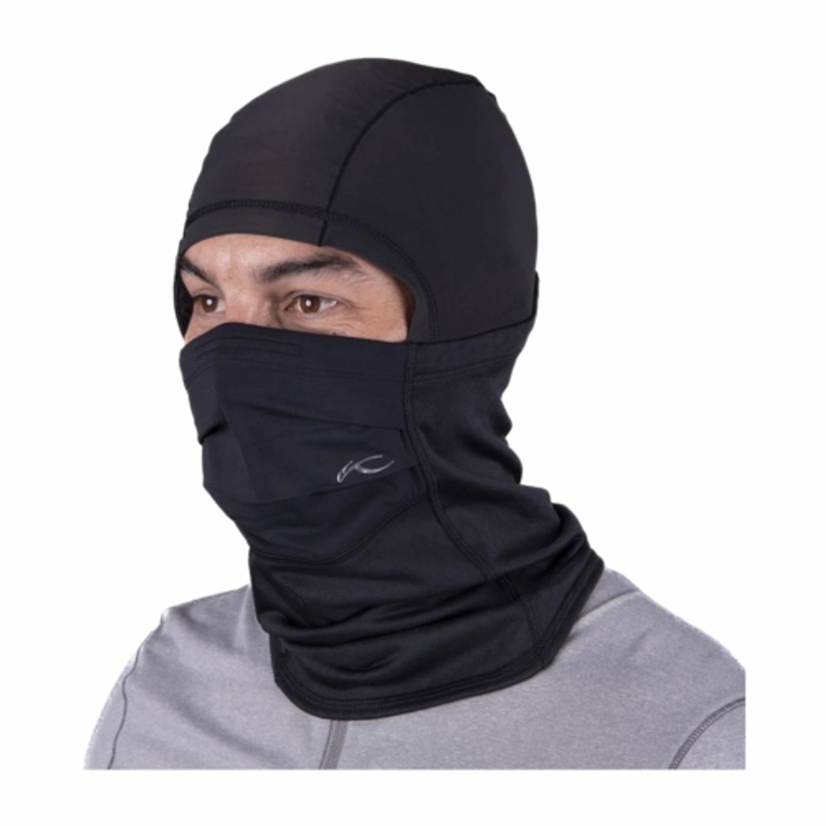 Balaclava KJUS Unisex Dual Tech Black