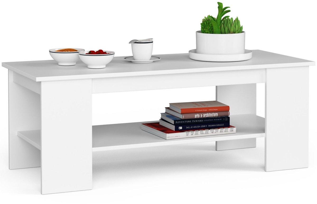 Salontafel Koffietafel KAMI / AKORD Furniture Factory / Wit / 120 x 45 x 50 cm