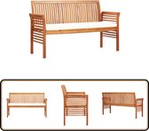 Acacia houten 2-zits tuinbank l