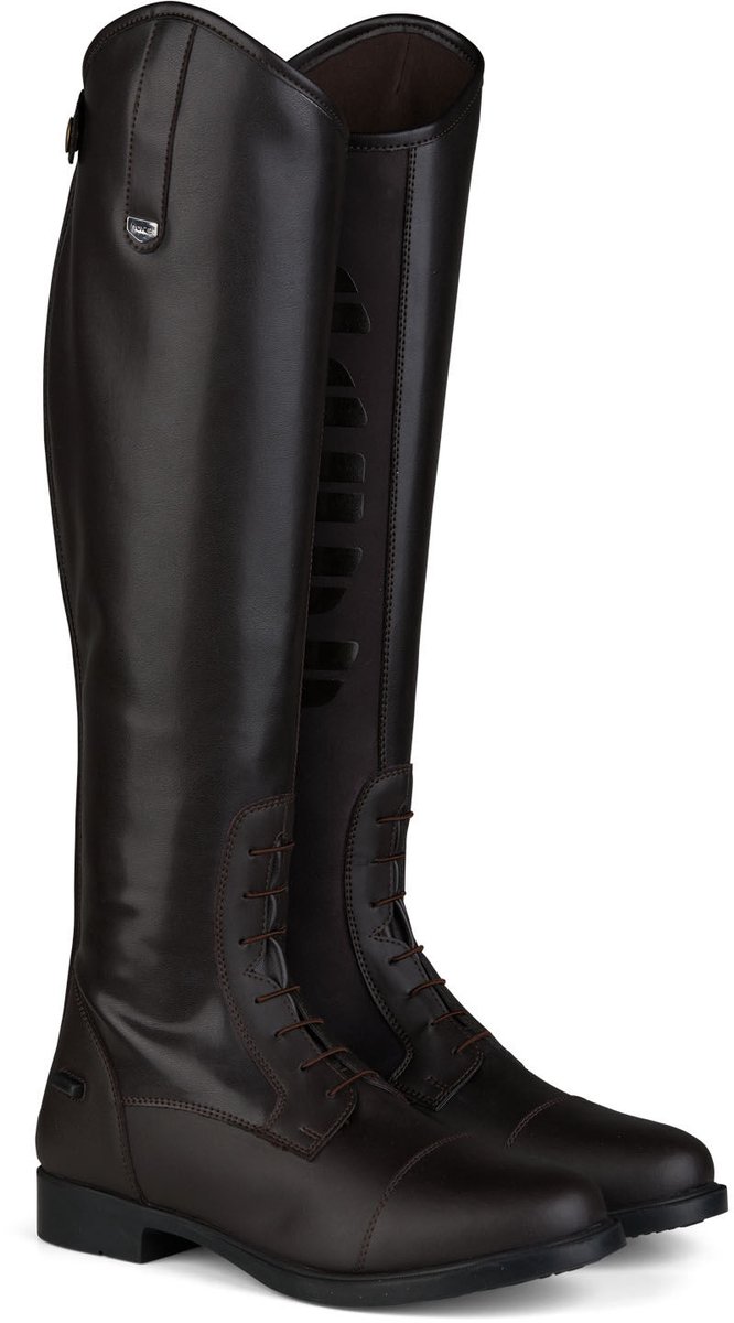 Horze Rover Siliconen Rijlaarzen Dark Brown 36R