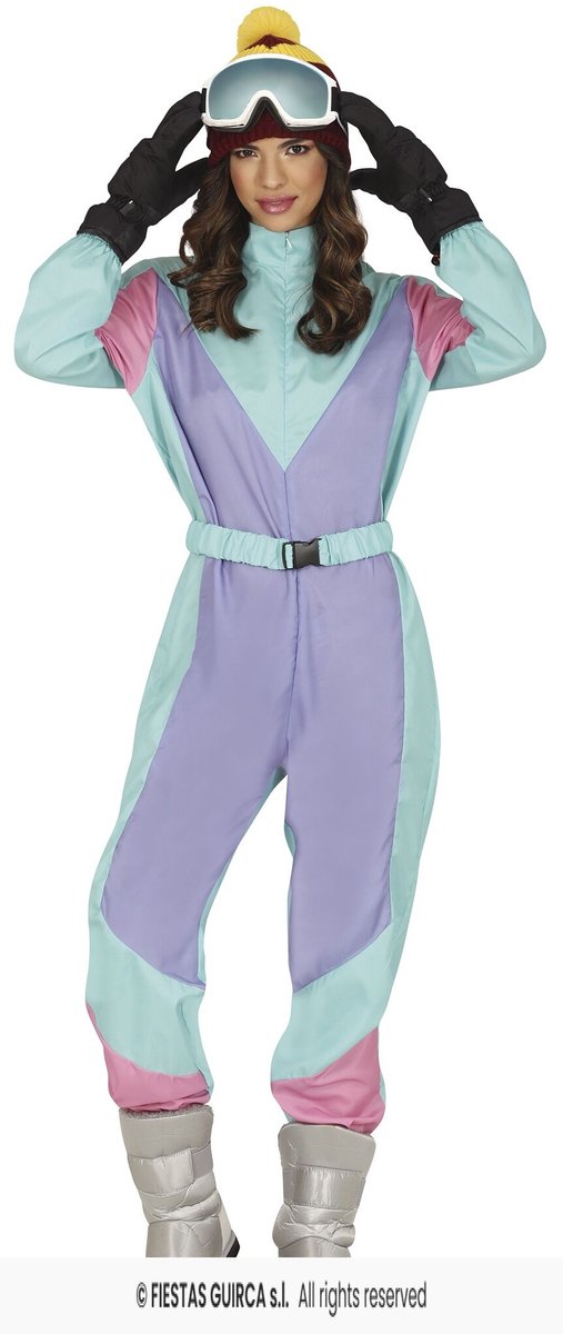 Skipak Super 80s Paars / Mint - Vrouw