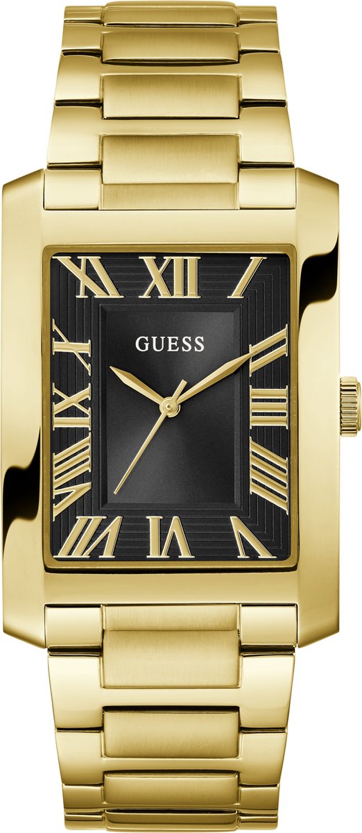 Guess Clyde GW0896G2 Horloge - Staal - Goudkleurig - Ø 34 mm