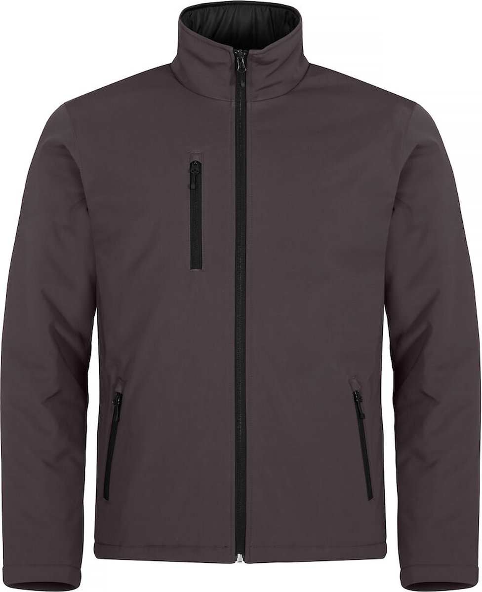 Clique Padded Softshell Jacket 0200954 - Donkergrijs - 4XL