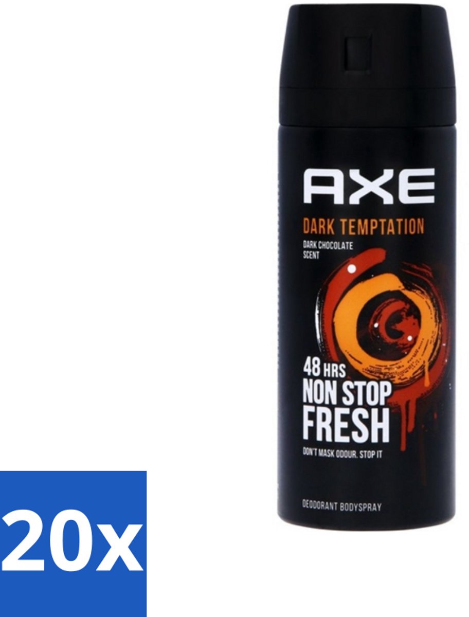 Axe - Deodorant - Spray - Dark Temptation - 48h - 150ml x 20
