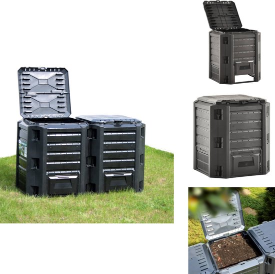 vidaXL Compostbak - Compostbakken - Composteerbak - Compostemmer ...