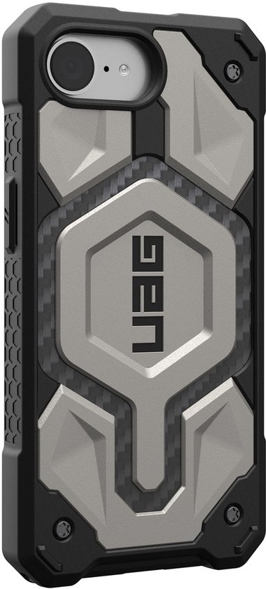 UAG - Coque Monarch Pro Mag pour iPhone 16e (2025) - titane | titane